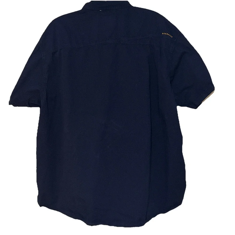 Ariat Rebar Men's Navy SS Shirt 4XL‎